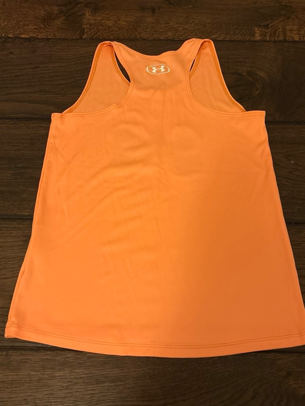 Under Armour Orange Racerback Performance Tank - Picture 2 of 3